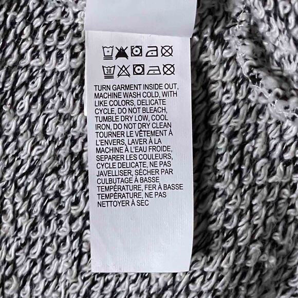 Lucky Lotus by Lucky Brand Gray Knit Moto Jacket 1X - Picture 12 of 15